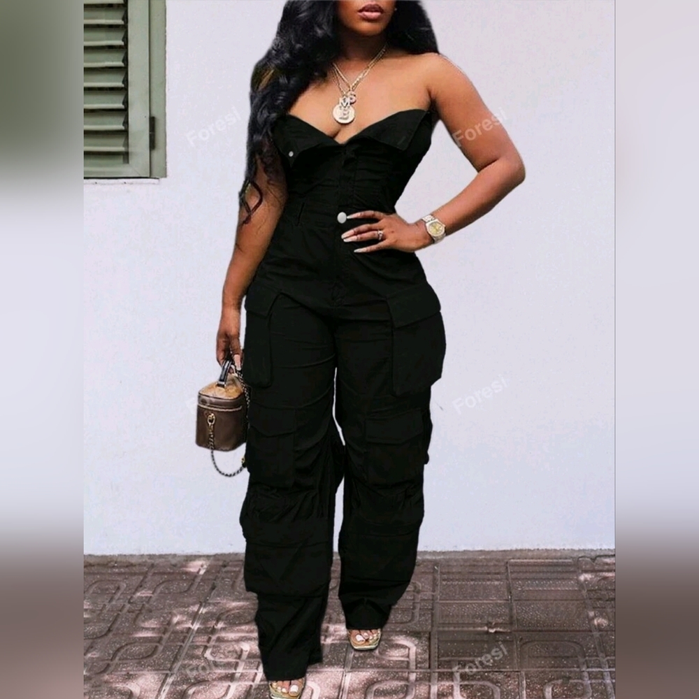 Black Sleeveless Jumper